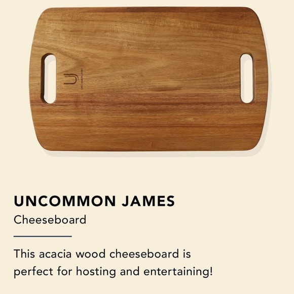 NEW Uncommon James check Charcuterie Cheeseboard - Picture 2 of 9